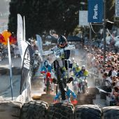 Der Spanier Alfredo Gomez zeigte sich am zweiten Tag des Auftakts der World Enduro Super Series als bester Fahrer.
